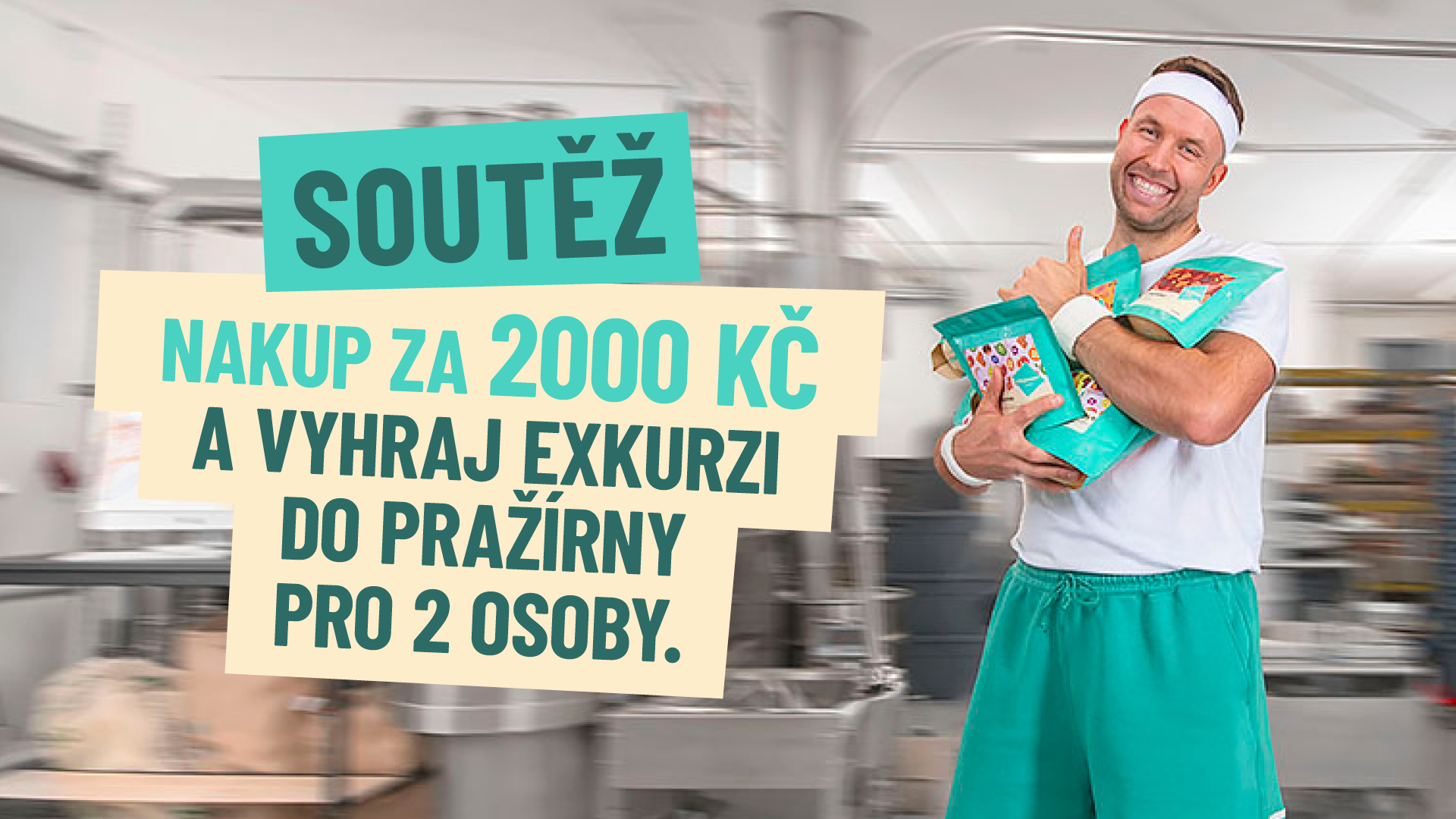 Soutěž o prohlídku pražírny Fiftybeans