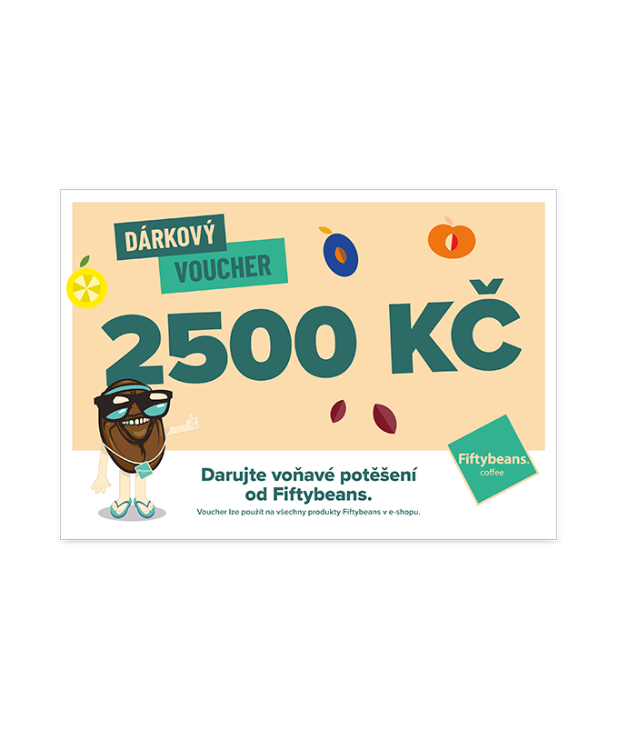 Dárkový poukaz 2500 Kč