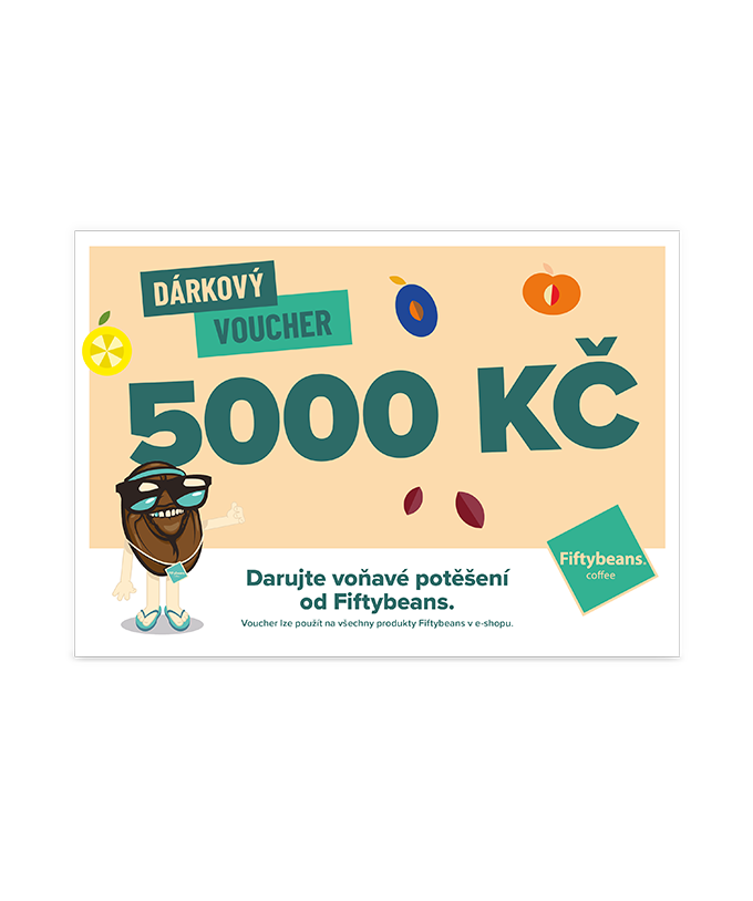 Dárkový poukaz 5000 Kč
